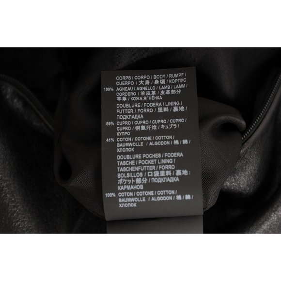 Saint Laurent Womens Strapless Mini Dress Size 38 Black Leather Side Bow Ruffled - Picture 11 of 13